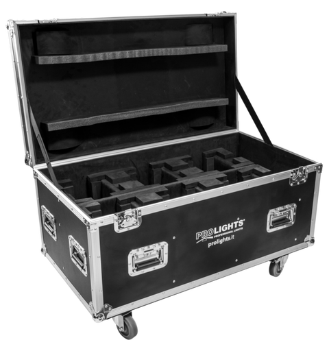 PROLIGHTS FCLPIXIESW Flightcase Flight-case for 6pcs of Pixiespot/wash